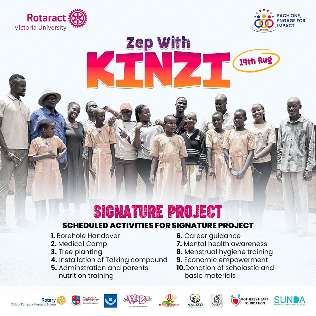 Zep With Kinzi — Kakinzi Primary School Project, 14th August 2026